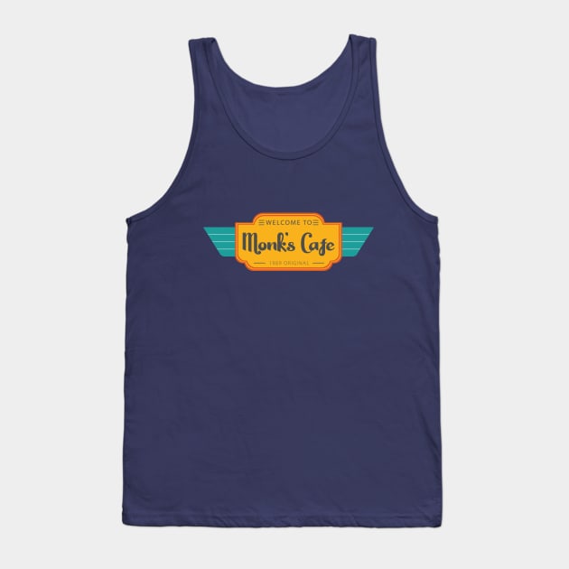 Monk's Cafe Tank Top by WakuWaku